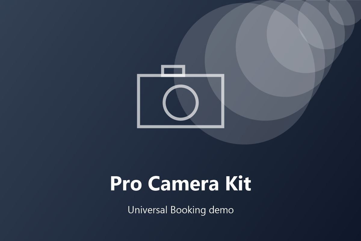 Professional Camera Rental
